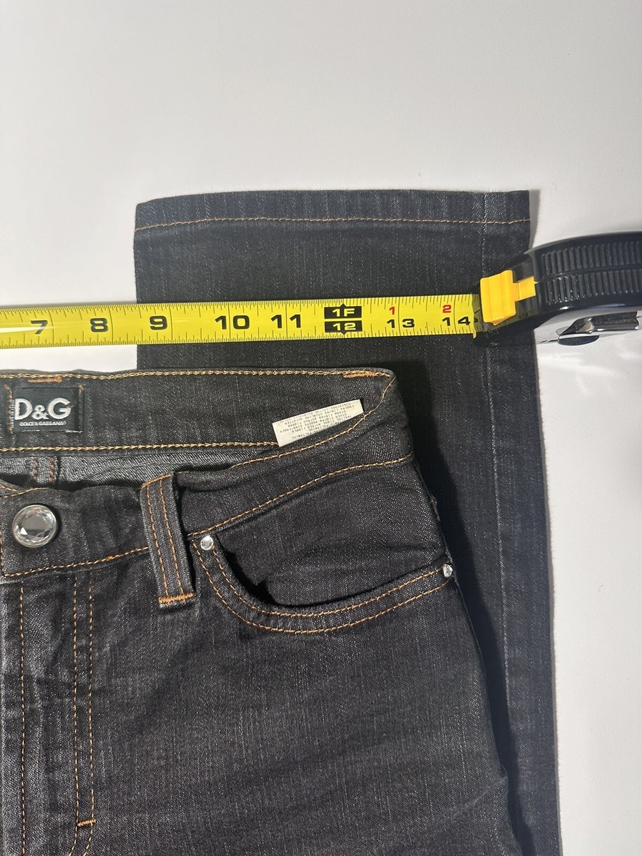 Dolce & Gabanna Black Denim Womens Jeans Size 28 (23x32) | eBay