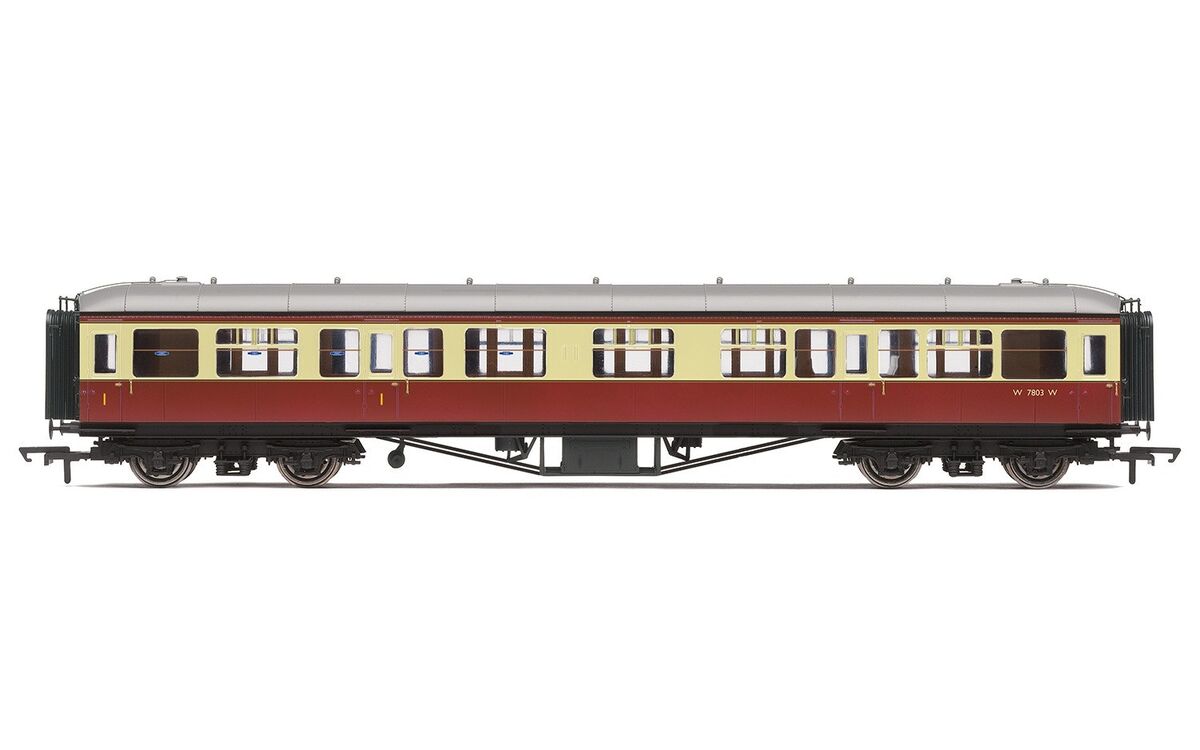 BR, 63' Hawksworth Corridor Composite, W7803W - Era 4 BR, 63' Hawksworth Corridor Composite, W7803W - Era 4