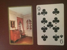 Single playing (swap) card~ Nine of Clubs ~ Pinochle Metropolitan Museum of Art
