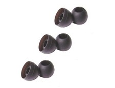 3 Pairs Medium Size Replacement EarBuds for Sennheiser CX300, CX400, CX 500