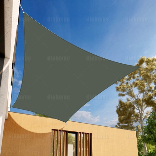 Waterproof Shade Sail Patio Awning Outdoor Garden Pool Sun Canopy Shelter Cover - Picture 434 of 606