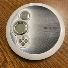 Philips Portable CD Player 45 Seconds ESP Anti-Skip - AX2411/17 Untested