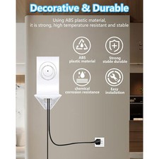 Router Wall Holder Stable ABS Router Protective Wall Mount for StarLink Mesh