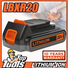 3.0Ah 20V replacement for Black and Decker MAX Lithium LBXR20 Battery/Charger