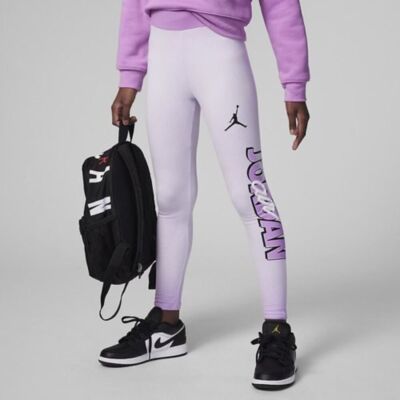 Air Jordan Girls Barely Grape Leggings with Purple Air Jordan Logo Size L | eBay