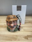 Royal Doulton Character Jug/Toby The Angler D7065 W/ Box