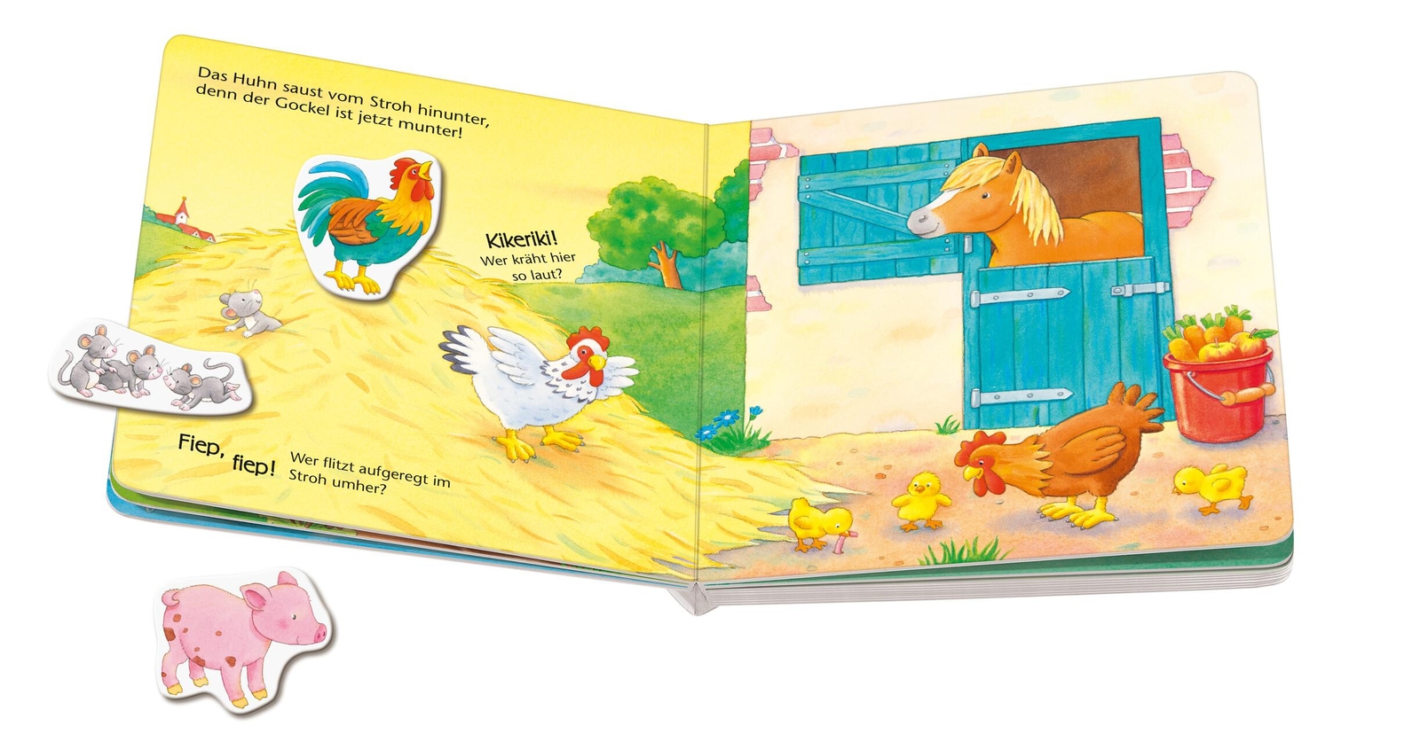 Thumbnail - Sandra Grimm Ministeps: Mein Erstes Magnetbuch: Wer Spielt M ...