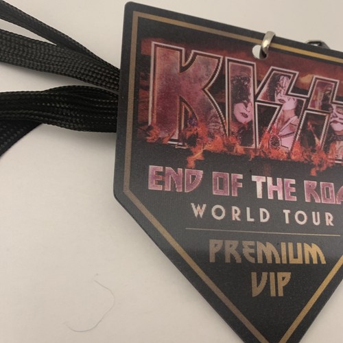 KISS End of the Road Tour 3-D Soundcheck Lanyard 2022 Version - Picture 4 of 8