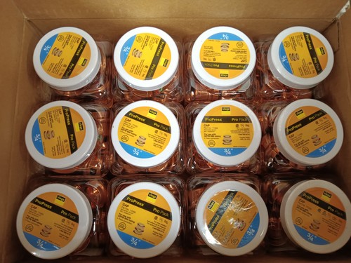(Lot of 12) Viega ProPress 3/4" Press Copper Cap Fitting 10pk FREE SHIPPING