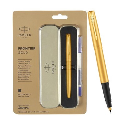 Parker Frontier Gold Tintenroller Tintenfarbe - Blau