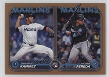 2024 Topps Update Rookie Combo Gold 83/2024 Jhonny Pereda Emmanuel Ramirez 0vl5