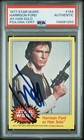 HARRISON FORD SIGNED 1977 TOPPS STAR WARS ROOKIE HAN SOLO #1