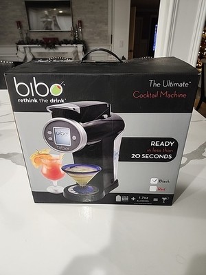 Brand New Box Never Opened Bibo Barmaid Smart Ultimate Cocktail Machine - Black 
