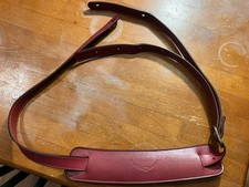 Walker  Williams Leather Double Padded Guitar Strap