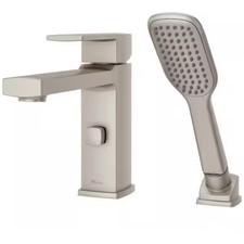 Pfister Deckard Single-Handle Deck Mount Roman Tub Faucet with Handshower, NEW