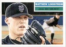 2005 Topps Heritage - Matt Lindstrom New York Mets RC Card #378