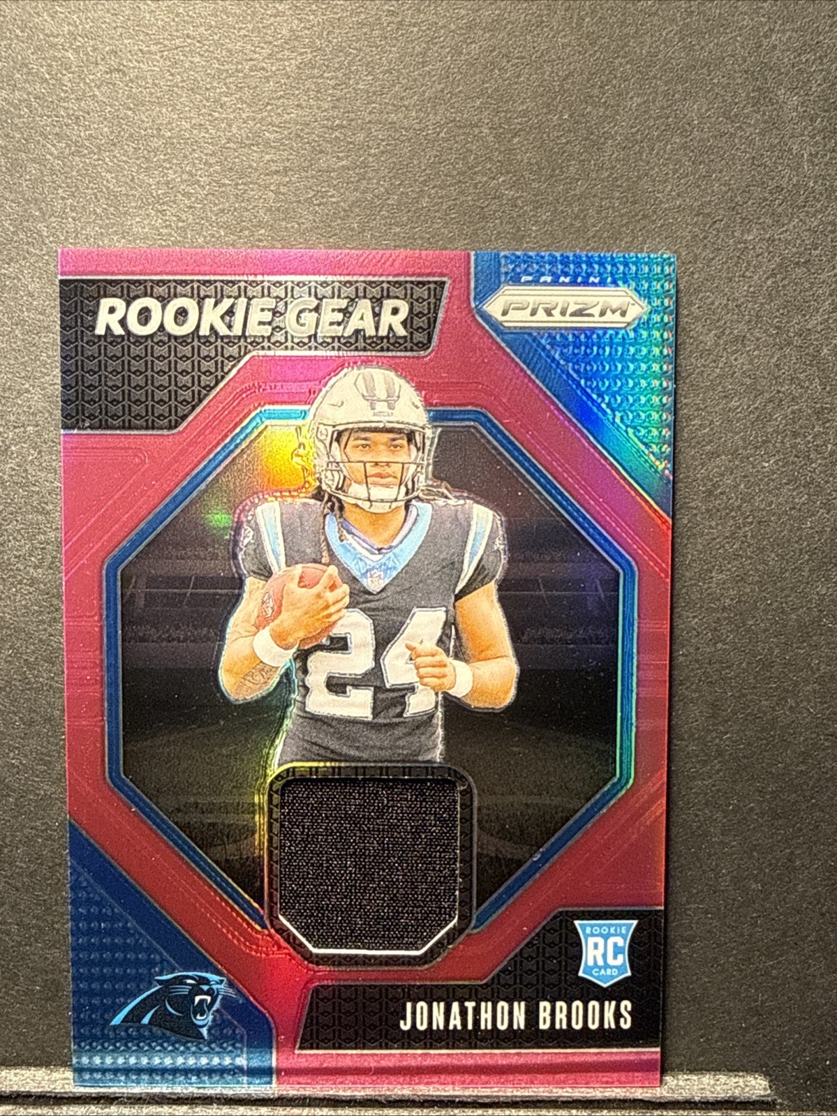 Jonathon Brooks Panini Prizm Rookie Gear #RGJBS Pink