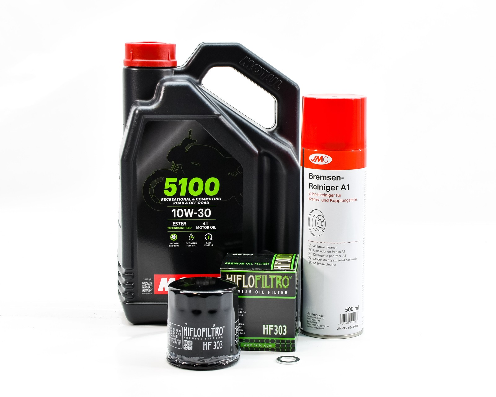 Huile Motul 5100 protège moteur usé kit vidange pour Honda CB 500 S 2001 2002