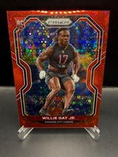 2020 Panini Prizm Willie Gay Jr. Red No Huddle Rookie /50 (RC) #329