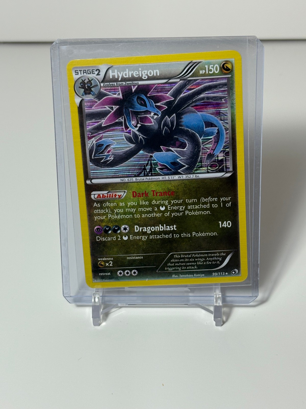 Hydreigon Legendary Treasures Holo 99/113 NM