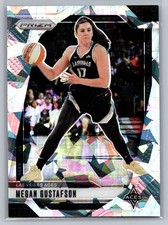 Megan Gustafson 2024 Panini Prizm WNBA #78 Ice Prizms Las Vegas Aces