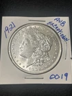 1921 Morgan Silver Dollar AU/UNC Almost Uncirculated Exceptional Luster