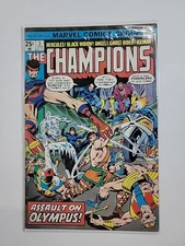 Lot Of 7 Marvel Comics Group The Champions