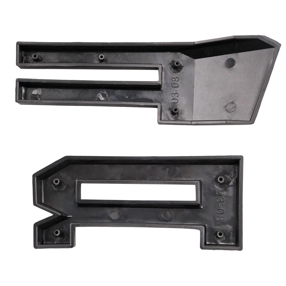 Letters F & R Replacement Raptor Style Grill Matte Black Fit 2005-2008 Ford F150 Foto 2 de 4