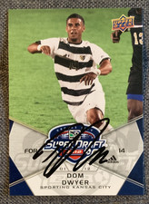 UPPER DECK MLS SIGNED CARD - DOM DWYER - SPORTING KANSAS CITY