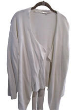 NWT-Women's Jones New York Signature Cream Cardigan Sweater - XL cotton