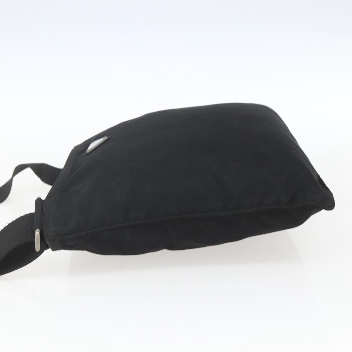 Prada Zip Top Messenger Bag Tessuto Black Nylon Shoulder Bag Bag Authentic thumbnail 3