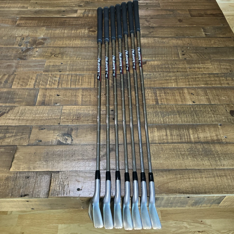 Cobra Golf KING FORGED TEC 2020 Iron Set 4-PW Elevate Tour X-Stiff Steel LH LEFT - Image 3 of 4