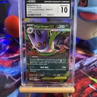 Pokemon Mega Gengar ex CGC 10 GEM 056/094 Me02 Phantasmal Flames Double Rare