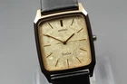 Vintage 1990 [N MINT] Seiko Dolce 7741-5140 Gold Tank Quartz Men’s Watch JAPAN