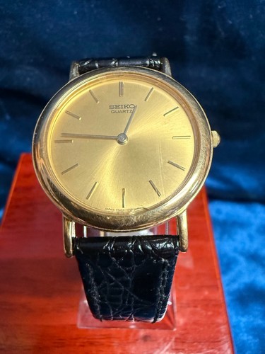 ๐ SEIKO Quartz 7N00-6A70 - Ultra Slim Dress Watch Runs Good. ๐