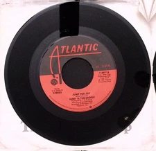 JUMP N THE SADDLE  THE CURLY SHUFFLE/JUMP FOR JOY  ATLANTIC REC VINYL 45 83-127