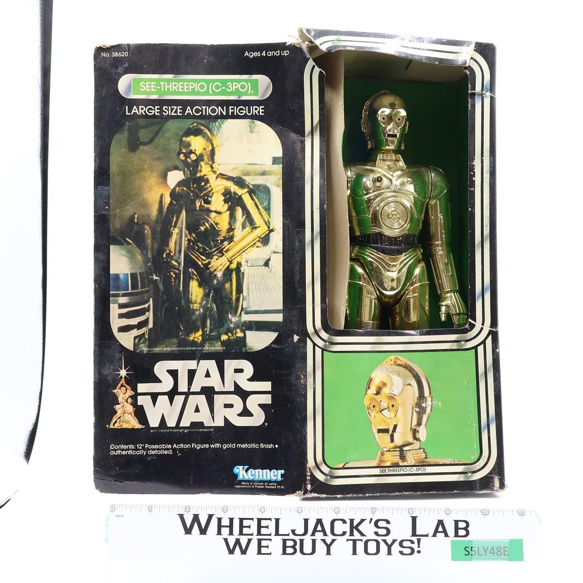 C-3PO Star Wars 1978 Kenner Vintage 12