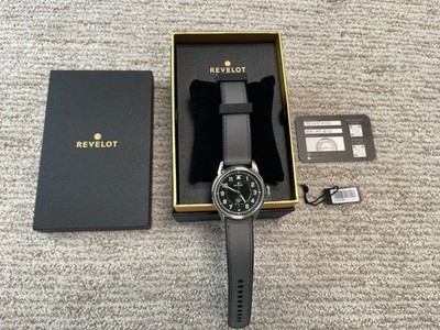 Revelot Lima Flieger Black Titanium Watch