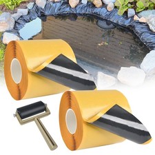 2PCS Pond Liner Seam Tape Double Sided Waterproof Repair Tape for EPDM Liners