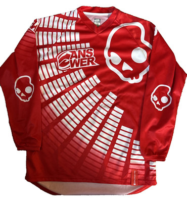 Skullcandy AnsWer Adult Racing Jersey Red Large