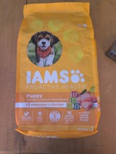 IAMS PROACTIVE HEALTH Smart Puppy Dry Dog Food with Real Chicken, 7 lb. Bag