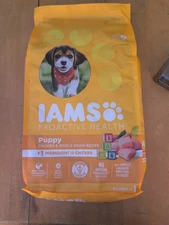 IAMS PROACTIVE HEALTH Smart Puppy Dry Dog Food with Real Chicken, 7 lb. Bag