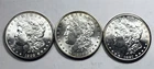 LOT OF 3 MORGAN DOLLARS BU+++! BEAUTIFUL NUMISMATIC TREASURE! GREAT BUY!NR#G2265
