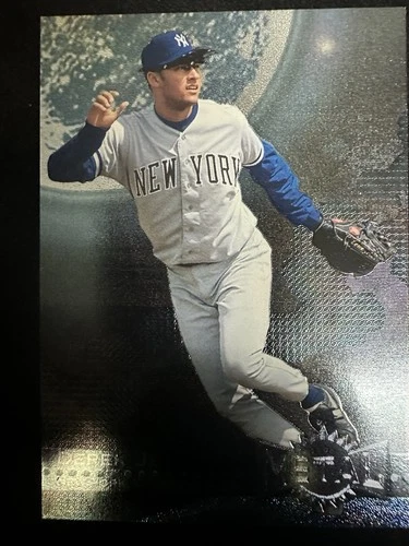 1996 SKYBOX METAL UNIVERSE PLATINUM PRECIOUS PARALLEL #87 DEREK JETER ROOKIE SP