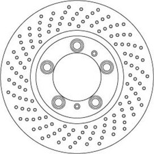 TRW DF6778S Bremsscheibe für PORSCHE BOXSTER CAYMAN 981 Bremsscheiben