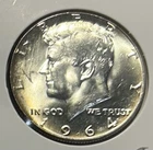 1964 Silver Kennedy Half Dollar - J106 - Uncirculated Toned
