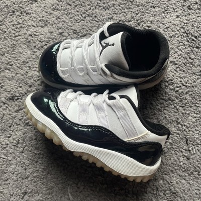 Nike Air Jordan 11 Retro Low Emerald White 505836-145 Toddler Size 7C
