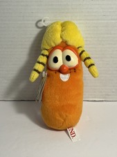 Laura Carrot Vintage 1998 Veggie Tales 8" Beanbag by Big Idea GUND New w/ Tag