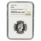 1902 Barber Quarter 25C Grand Teton Collection NGC PF 67