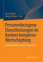 Personenbezogene Dienstleistungen Im Kontext Komplexer WertschöPfung Daniel Bieb